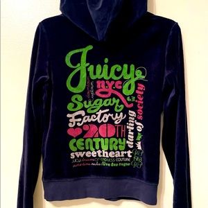 Women’s juicy couture zip up hoodie